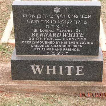 WHITE Bernard 1926-1999