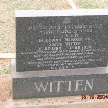 WITTEN Simon 1904-1994