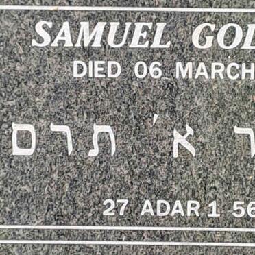 GOLDMAN Samuel -1902