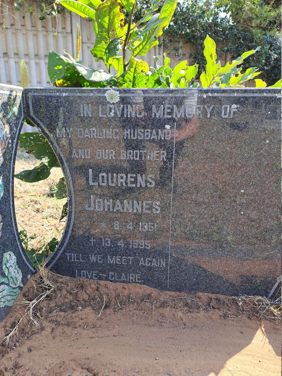 ? Lourens Johannes 1951-1995 :: ? Margrieta Anne 1949-1955 _1