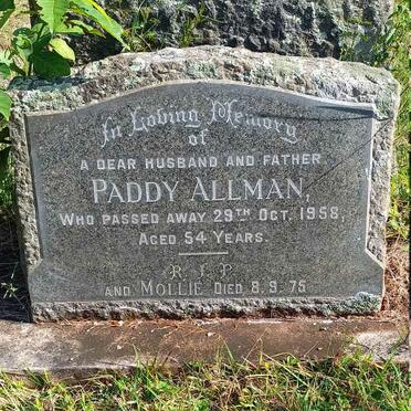 ALLMAN Paddy -1958 & Mollie -1975