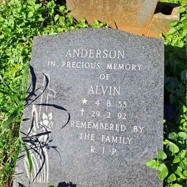 ANDERSON Alvin 1955-1992