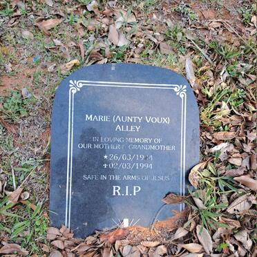 ALLEY Marie 1944-1994