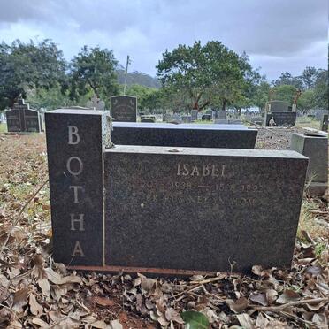 BOTHA Isabel 1938-1992