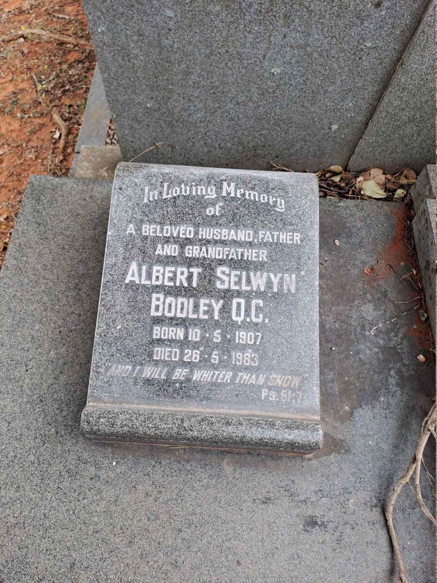 BODLEY Albert Selwyn 1907-1983