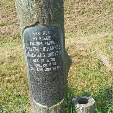 BOOYSEN Willem Johannes Lodewikus 1938-1961