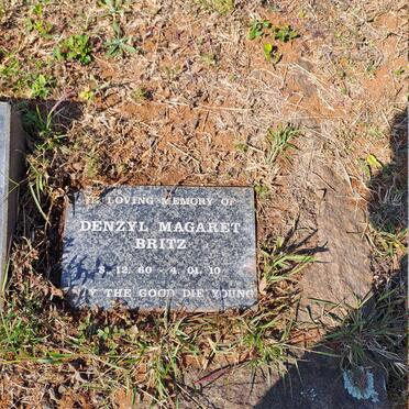 BRITZ Denzyl Magaret 1960-2010