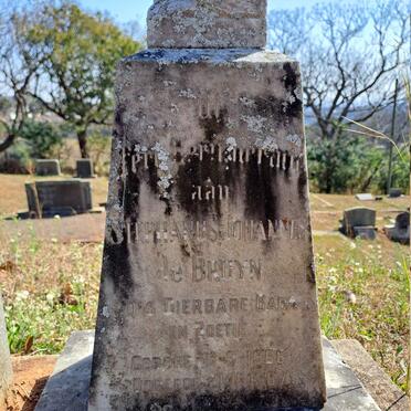 BRUYN Stephanus Johannes, de 1966-1967