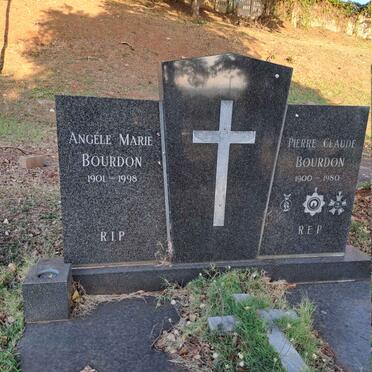 BOURDON Pierre Claude 1900-1980 & Angele Marie 1901-1998