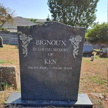 BIGNOUX Ken 1926-2008