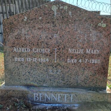 BENNETT Alfred George -1954 & Nellie Mary -1960