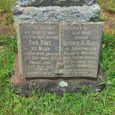 BANG Severin A. 1864-1954 & Dina NILSEN 1871-1945