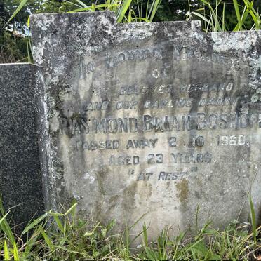 BOSHOFF Raymond Brian -1960