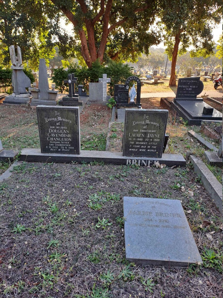 CHANGUION Douglas Cavendish 1930-1998 :: BRINER Lauren Jane 1980-1988 :: BRINER Barbie 1914-2010