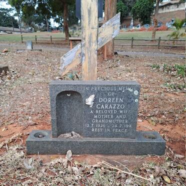 CARAZZO Doreen 1926-199?