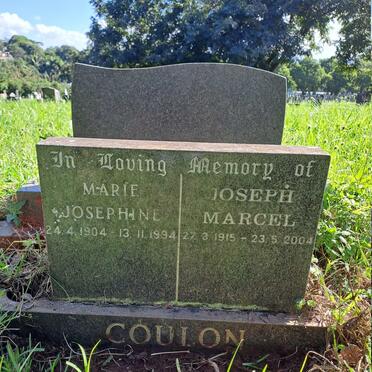 COULON Joseph Marcel 1915-2004 :: COULON Marie Josephine 1904-1994