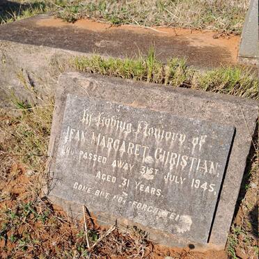 CHRISTIAN Jean Margaret -1945