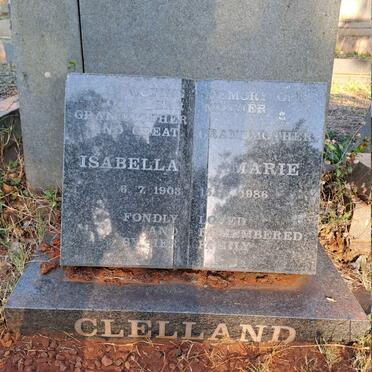 CLELLAND Isabella Marie 1903-1986