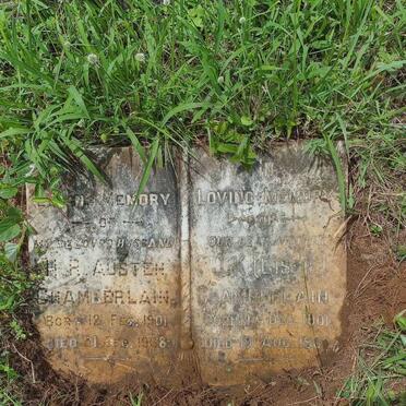 CHAMBERLAIN H.R. Austen 1901-1938 & J.K. 1901-196?