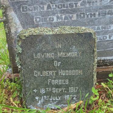 FORBES Gilbert Hodsdon 1917-1972