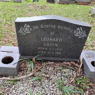 GREEN Leonard 1920-1991