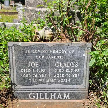 GILLHAM Joe -1993 & Gladys -1993