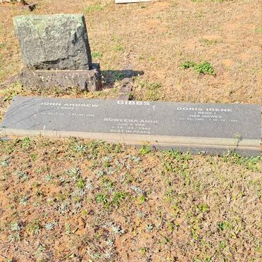 GIBBS John Andrew 1904-2005 & Doris Irene HOWES :: GIBBS Roweena Anne -1949 _1