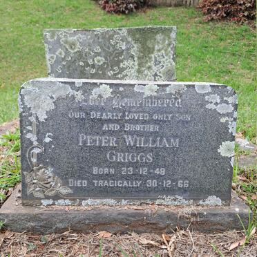 GRIGGS Peter William 1948-1966