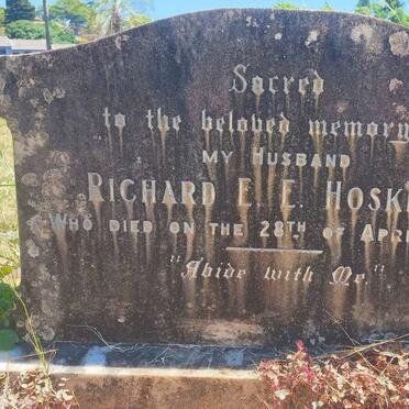 HOSKING Richard E.E. -1939