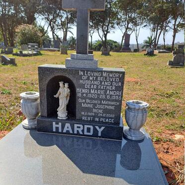 HARDY Henri Marie Andre 1920-1995 & Marie Josephine Irene 1926-2022