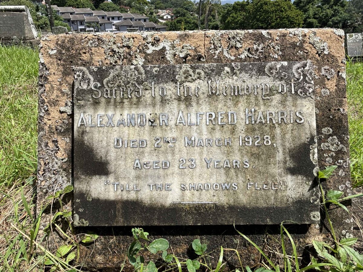 HARRIS Alexander Alfred -1928