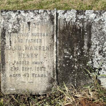 HENRY Basil Warren -1965