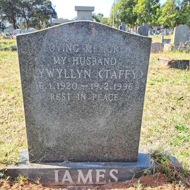 JAMES Llywyllyn 1920-1996