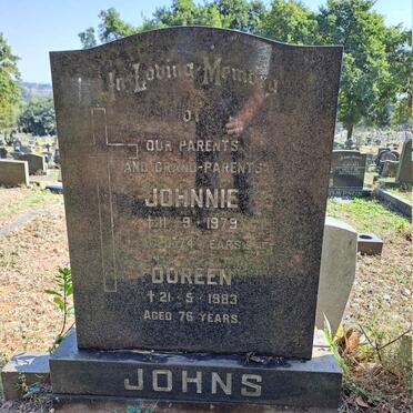 JOHNS Johnnie -1979 :: JOHNS Doreen -1983