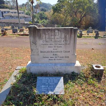KING Douglas Alexander Edgar -1948 & Ethel Florence -1938 :: KING Douglas Alec 1925-1989 & Leslie A.W. 1923-2011
