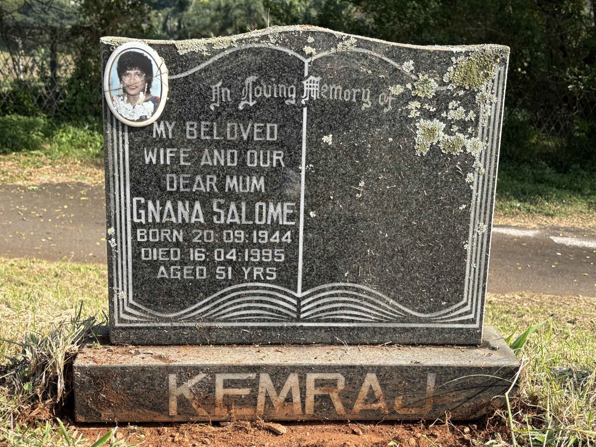 KEMRAJ Gnala Salome 1944-1995