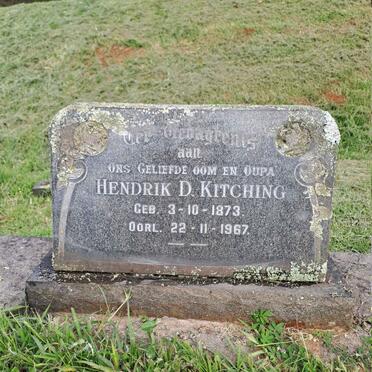KITCHING Hendrik D. 1873-1967