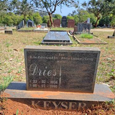 KEYSER Dries 1938-1996