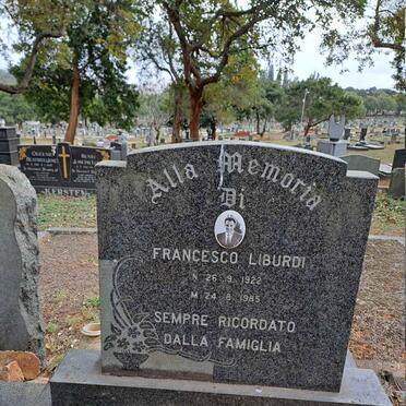 LIBURDI Francesco 1922-1985