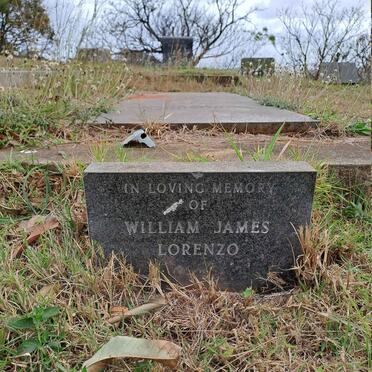 LORENZO William James