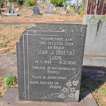 LUDIK Izak J. 1946-1956