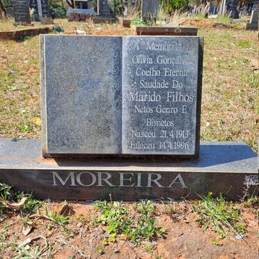 MOREIRA Olivia Goncalves 1913-1996