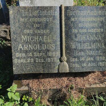 MULLER Michael Arnoldus 1889-1977 & Johanna Wilhelmina NAUDE 1898-1963