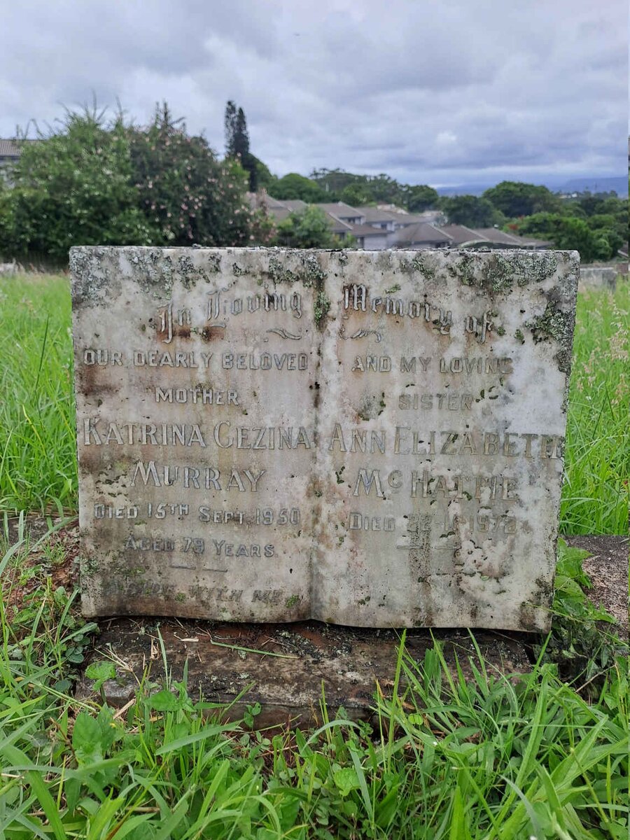 MURRAY Katrina Gezina -1950 :: McHATTIE Ann Elizabeth -1972