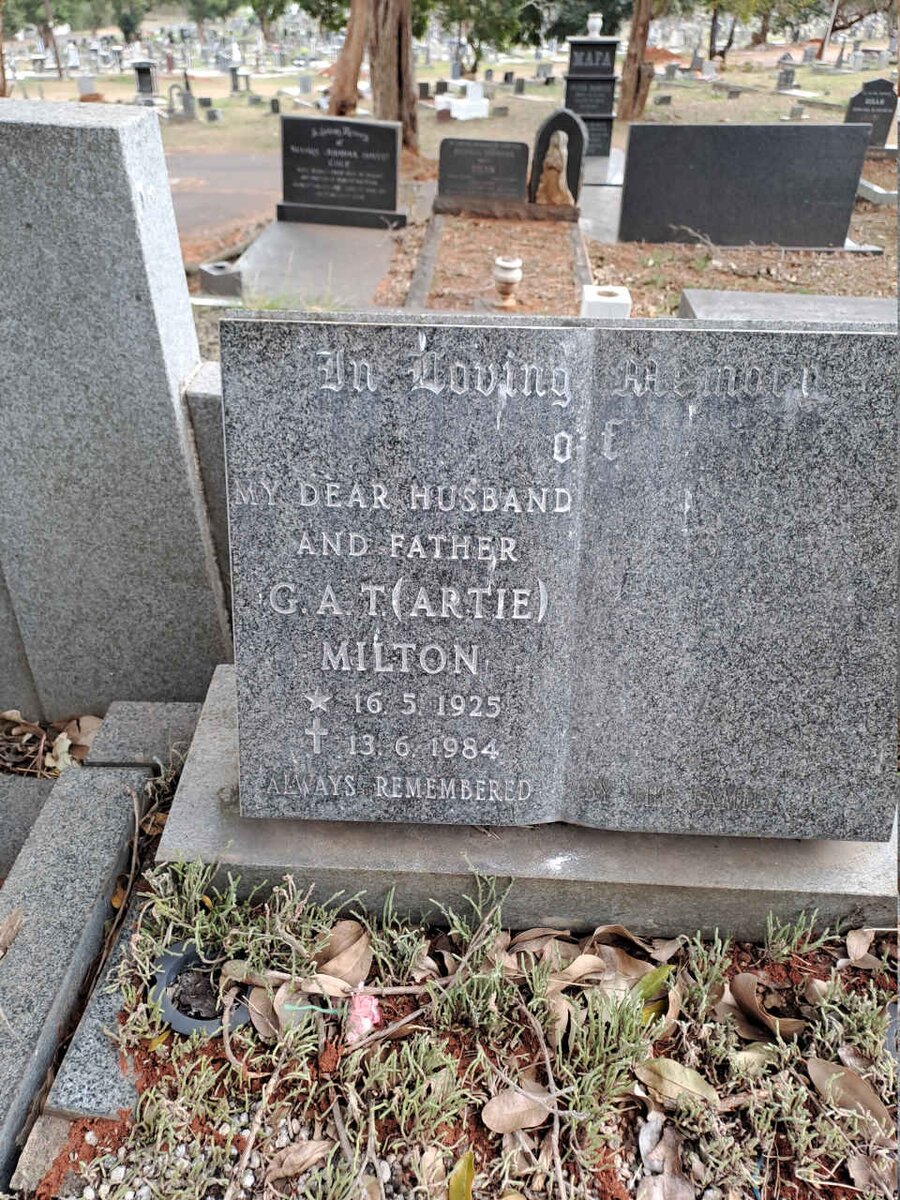 MILTON G.A.T. 1925-1984