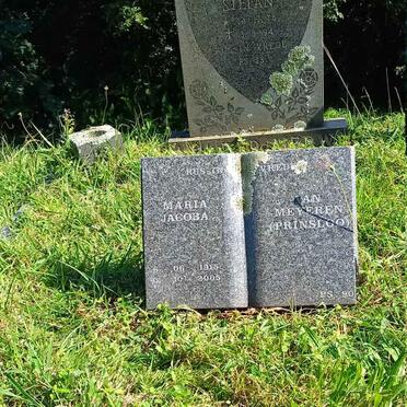 MERWE William, van der 1940-2006 & Maria 1948- :: VAN DER MERWE Stefan 1976-1994 :: VAN MEYEREN Maria nee PRINSLOO 1915-2005 _1