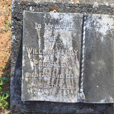 PRIESTLEY William Henry -1936