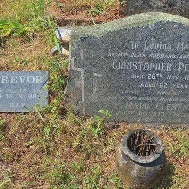 PECKETT Christopher -1964 & Marie Clemence -1973 :: PECKETT Trevor 1940-2000