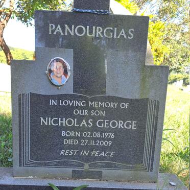 PANOURGIAS Nicholas George 1976-2009