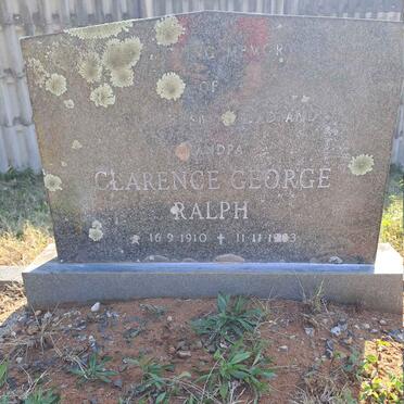 RALPH Clarence George 1910-1983